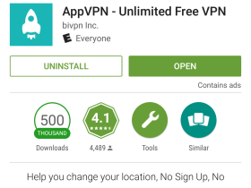 免费安卓VPN分享——AppVPN